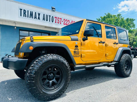 2014 Jeep Wrangler Unlimited for sale at Trimax Auto Group in Norfolk VA