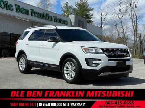 2017 Ford Explorer for sale at Ole Ben Franklin Motors Clinton Highway in Knoxville TN