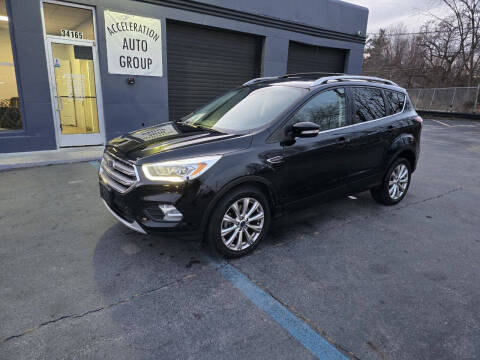 2017 Ford Escape for sale at Acceleration Auto Group in Clinton Township MI