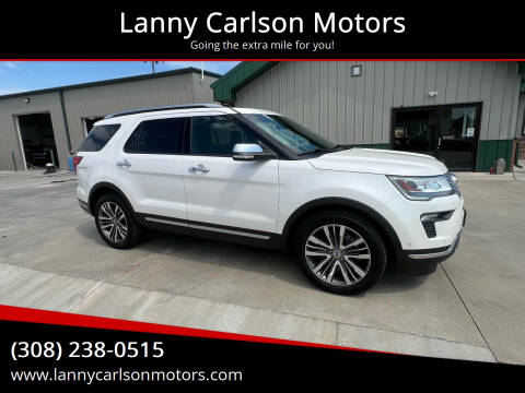 2019 Ford Explorer for sale at Lanny Carlson Motors in Kearney NE