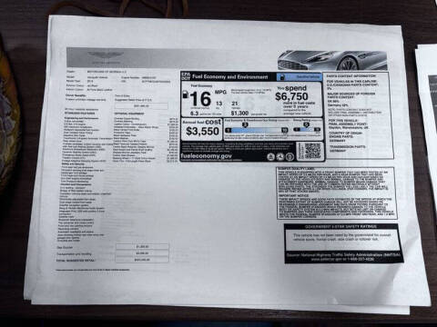 2015 Aston Martin Vanquish Volante