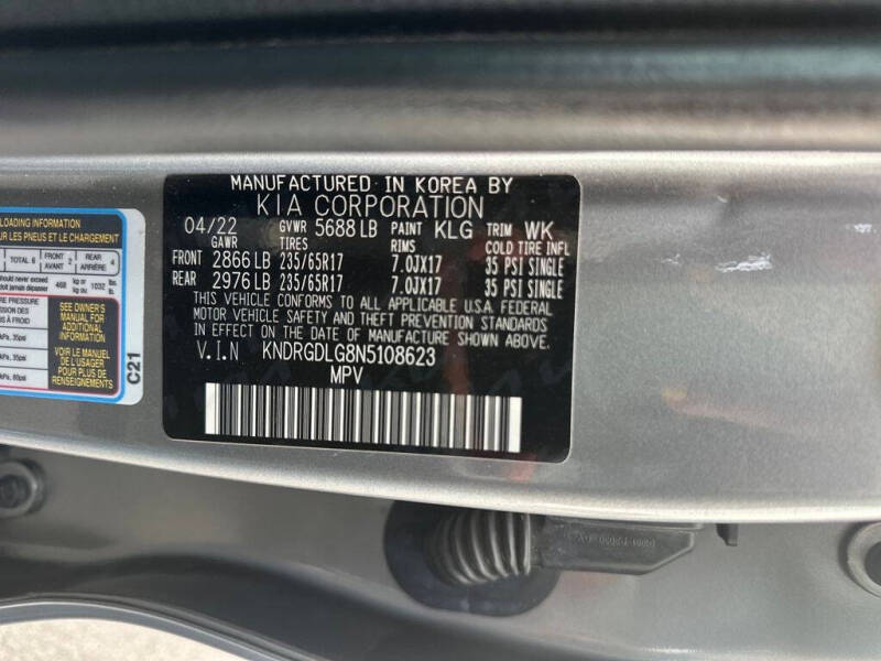 2022 Kia Sorento Hybrid S