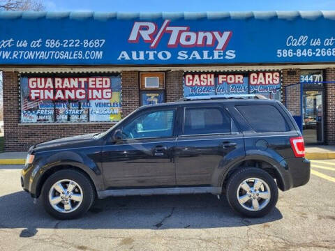 2011 Ford Escape for sale at R Tony Auto Sales in Clinton Township MI