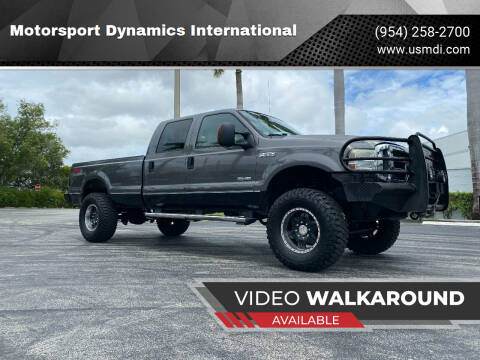 2005 Ford F-350 Super Duty for sale at Motorsport Dynamics International in Pompano Beach FL