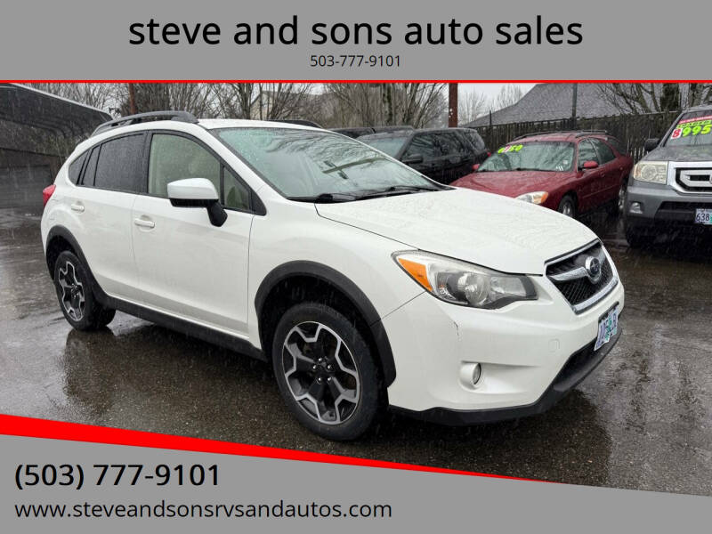 2015 Subaru XV Crosstrek for sale at steve and sons auto sales in Happy Valley OR