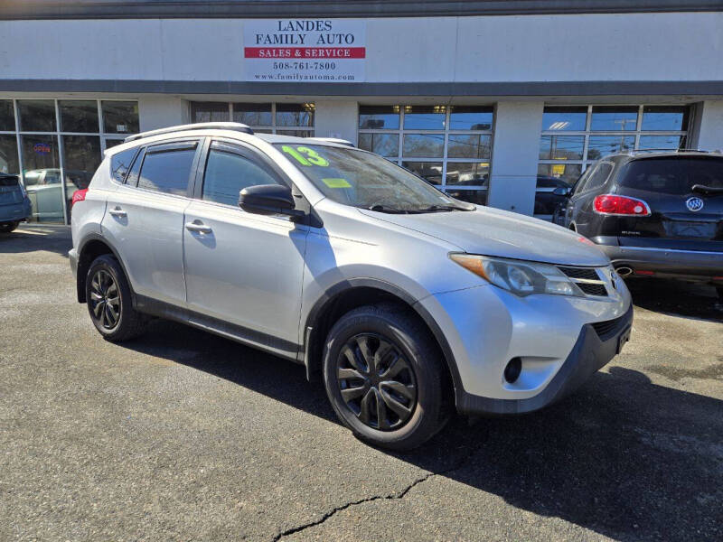 2013 Toyota RAV4 for sale at Landes Family Auto Sales in Attleboro MA