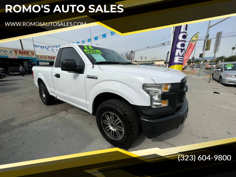 2016 Ford F-150 for sale at ROMO'S AUTO SALES in Los Angeles CA