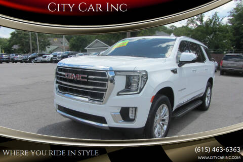 2021 GMC Yukon for sale at City Car Inc in Nashville TN