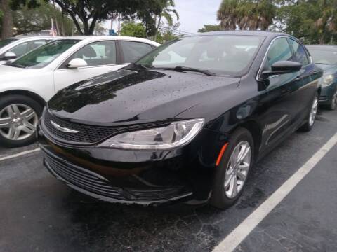 2016 Chrysler 200 for sale at Blue Lagoon Auto Sales in Plantation FL