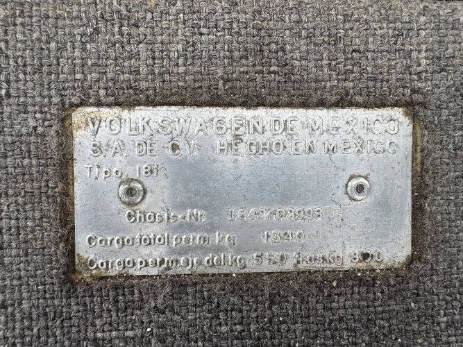 1974 Volkswagen Thing