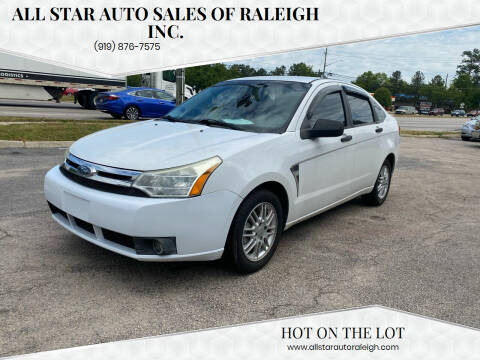 2008 Ford Focus for sale at All Star Auto Sales of Raleigh Inc. in Raleigh NC