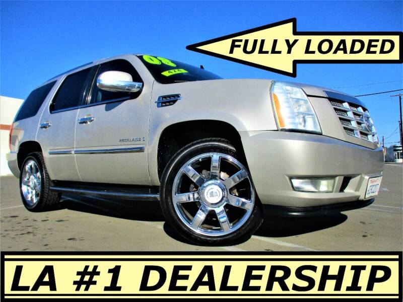2008 Cadillac Escalade for sale at ALL STAR TRUCKS INC in Los Angeles CA