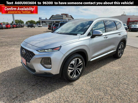 2020 Hyundai Santa Fe for sale at POLLARD PRE-OWNED in Lubbock TX