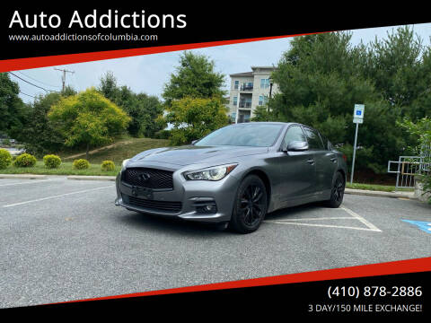 2014 Infiniti Q50 Hybrid for sale at Auto Addictions in Elkridge MD