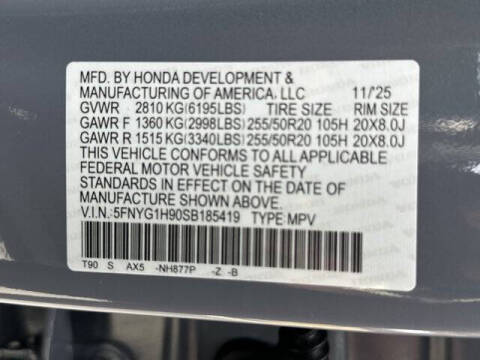 2025 Honda Pilot Black Edition