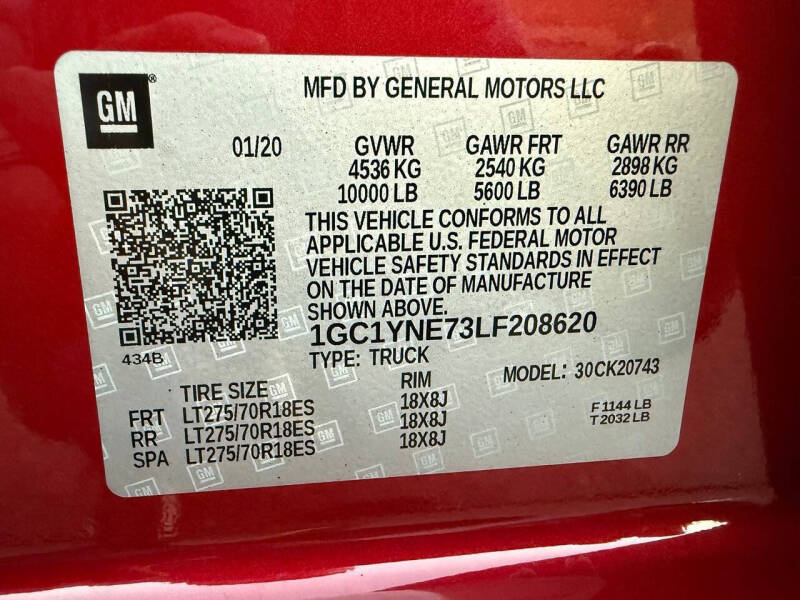 2020 Chevrolet Silverado 2500HD LT