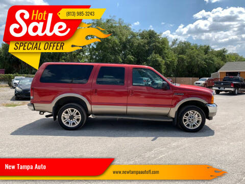 2001 Ford Excursion for sale at New Tampa Auto in Tampa FL