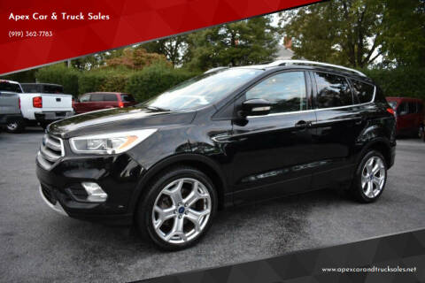 2017 Ford Escape for sale at Apex Car & Truck Sales in Apex NC