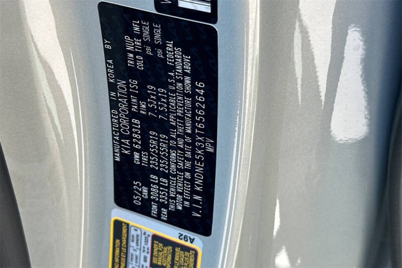 2026 Kia Carnival SX