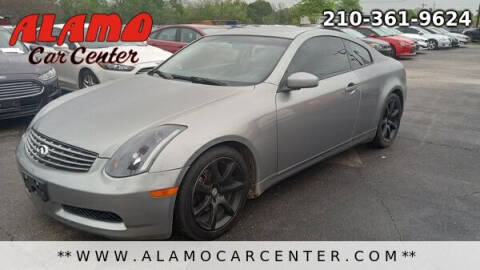 2004 Infiniti G35 for sale at Alamo Car Center in San Antonio TX