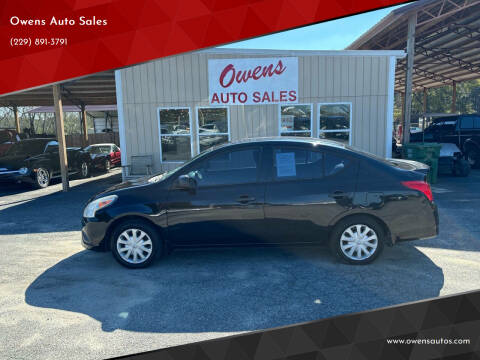 2015 Nissan Versa for sale at Owens Auto Sales in Norman Park GA