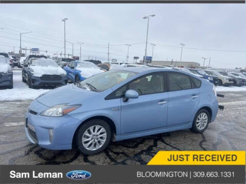 2012 Toyota Prius Plug-in Hybrid for sale at Sam Leman Ford in Bloomington IL