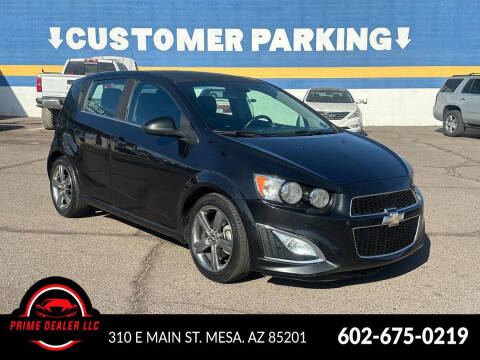 2013 Chevrolet Sonic for sale at PRIME DEALER, LLC. in Mesa AZ