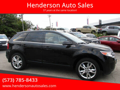 2011 Ford Edge for sale at Henderson Auto Sales in Poplar Bluff MO