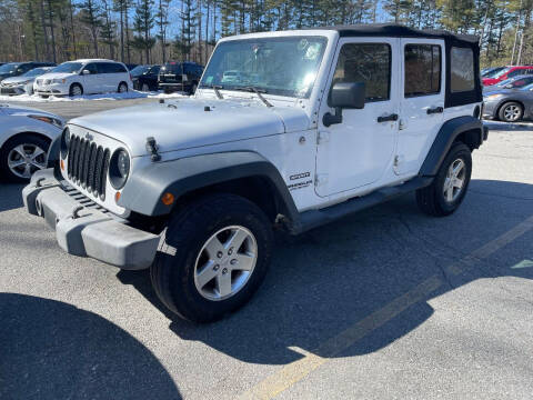 2013 Jeep Wrangler Unlimited for sale at Nano's Autos in Concord MA