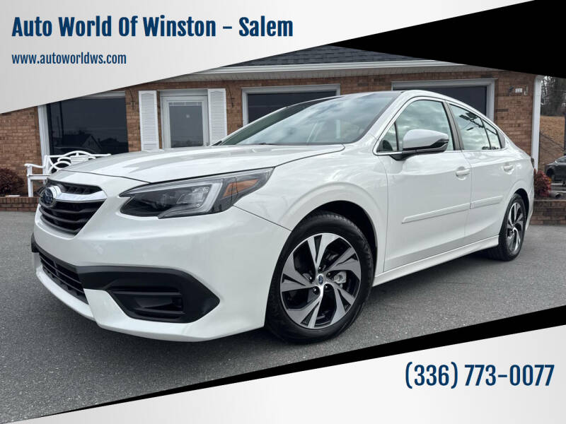 2020 Subaru Legacy for sale at Auto World Of Winston - Salem in Winston Salem NC