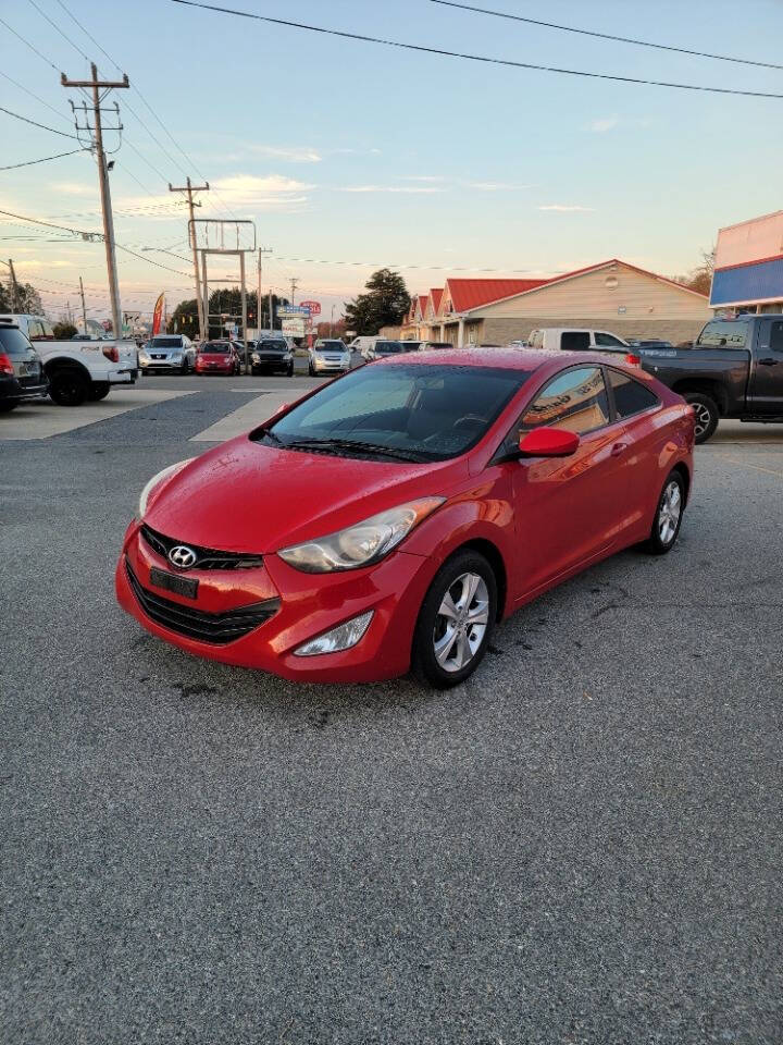 2013 Hyundai ELANTRA Coupe for sale at Husky auto sales & service LLC in Milford, DE