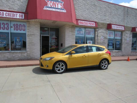 2012 Ford Focus for sale at Tony's Auto World in Cleveland OH