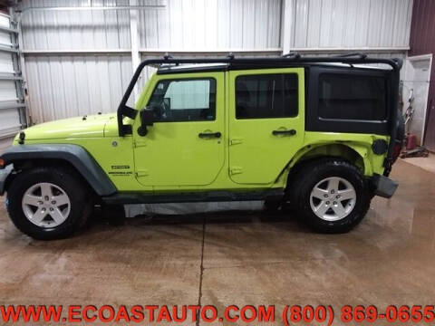 2017 Jeep Wrangler Unlimited for sale at East Coast Auto Source Inc. in Bedford VA