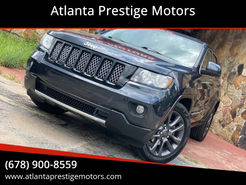 2013 Jeep Grand Cherokee for sale at Atlanta Prestige Motors in Decatur GA