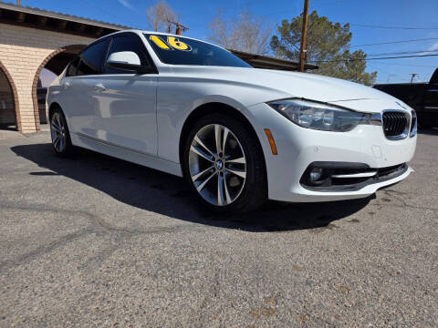 2016 BMW 3 Series for sale at FRANCIA MOTORS in El Paso TX