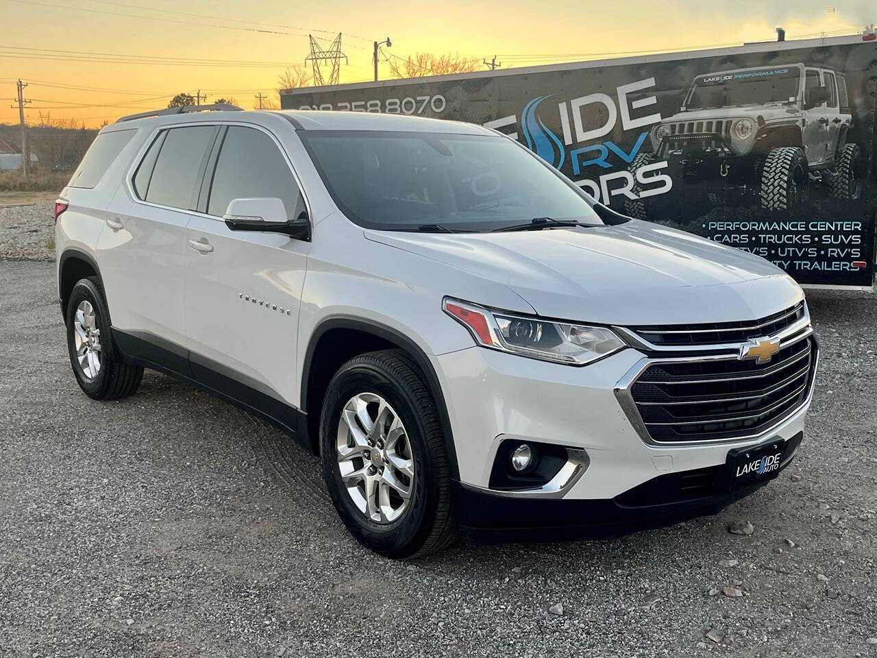 2019 Chevrolet Traverse for sale at Lakeside Auto RV & Outdoors in Cleveland, OK