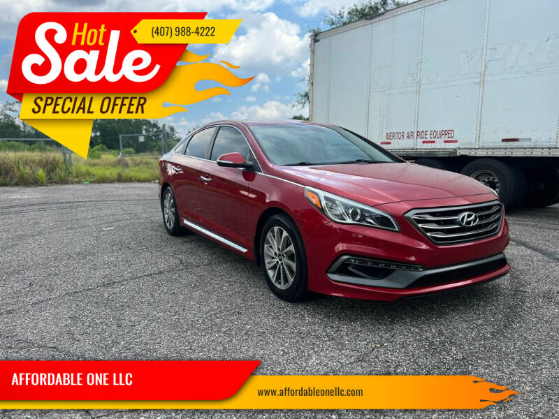 2017 Hyundai Sonata for sale at AFFORDABLE ONE LLC in Orlando FL