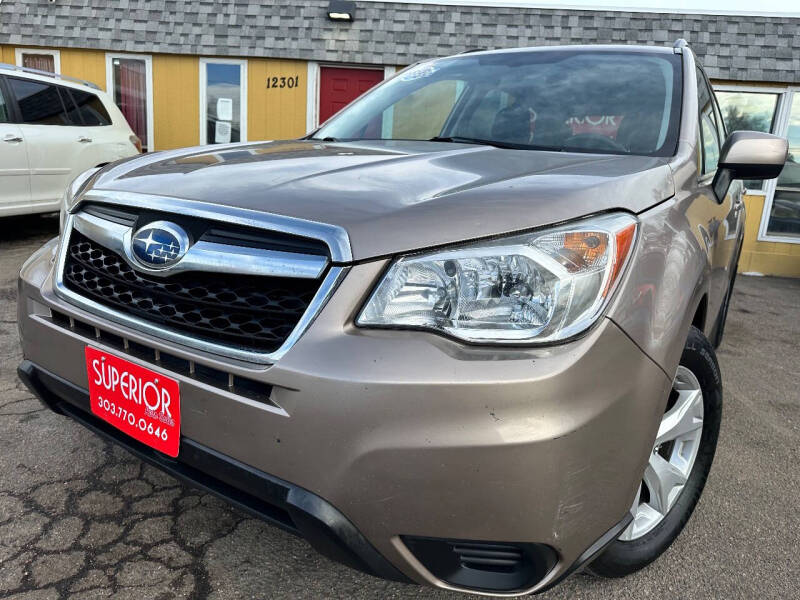 2015 Subaru Forester for sale at Superior Auto Sales, LLC in Wheat Ridge CO