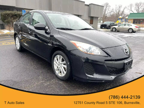 2012 Mazda MAZDA3 for sale at T AUTO SALES LLC in Burnsville MN
