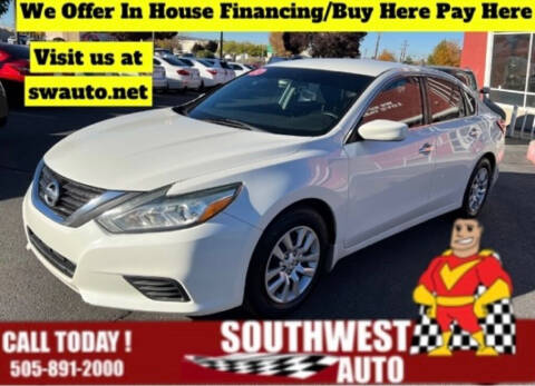 2017 Nissan Altima for sale at SOUTHWEST AUTO in Albuquerque NM