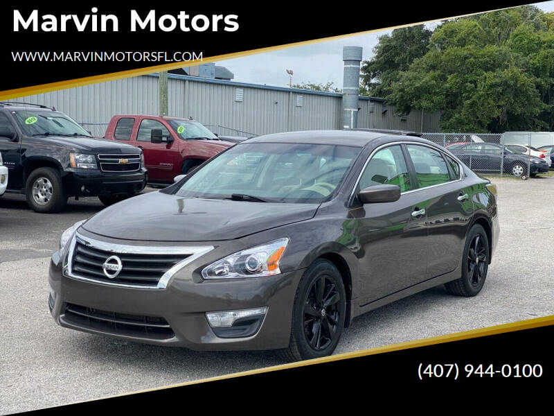 2015 Nissan Altima for sale at Marvin Motors in Kissimmee FL