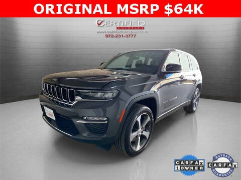 2023 Jeep Grand Cherokee for sale at CERTIFIED AUTOPLEX INC in Dallas TX