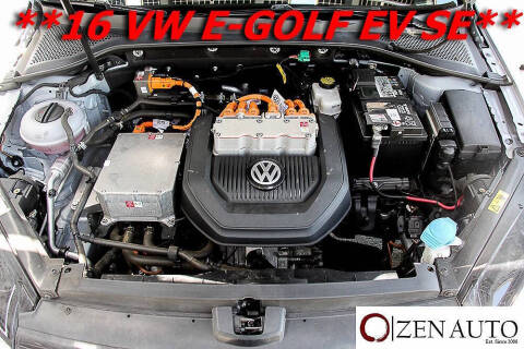 2016 Volkswagen e-Golf SE