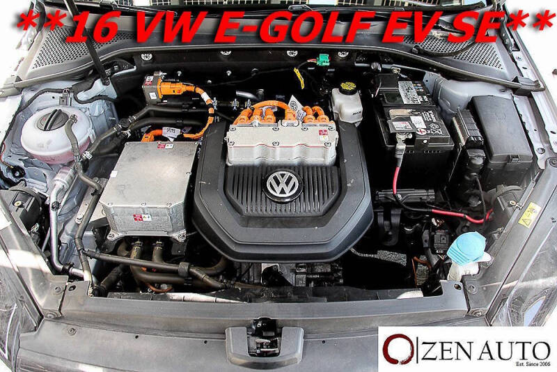 2016 Volkswagen e-Golf SE