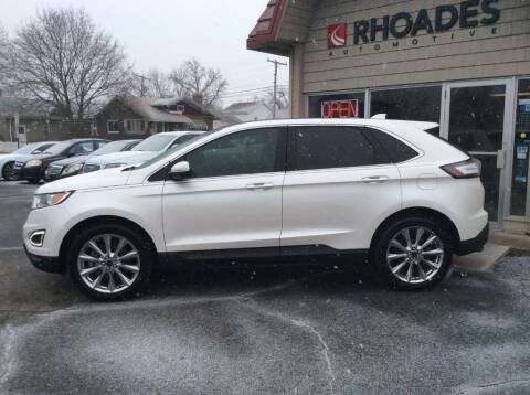 2017 Ford Edge for sale at Rhoades Automotive Inc. in Columbia City IN