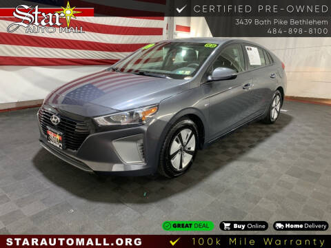 2019 Hyundai Ioniq Hybrid for sale at STAR AUTO MALL 512 in Bethlehem PA