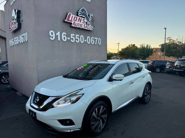 2015 Nissan Murano for sale at LIONS AUTO SALES in Sacramento CA