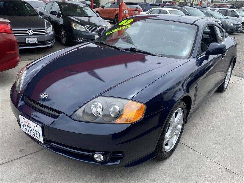 2003 Hyundai Tiburon for sale at North County Auto in Oceanside, CA