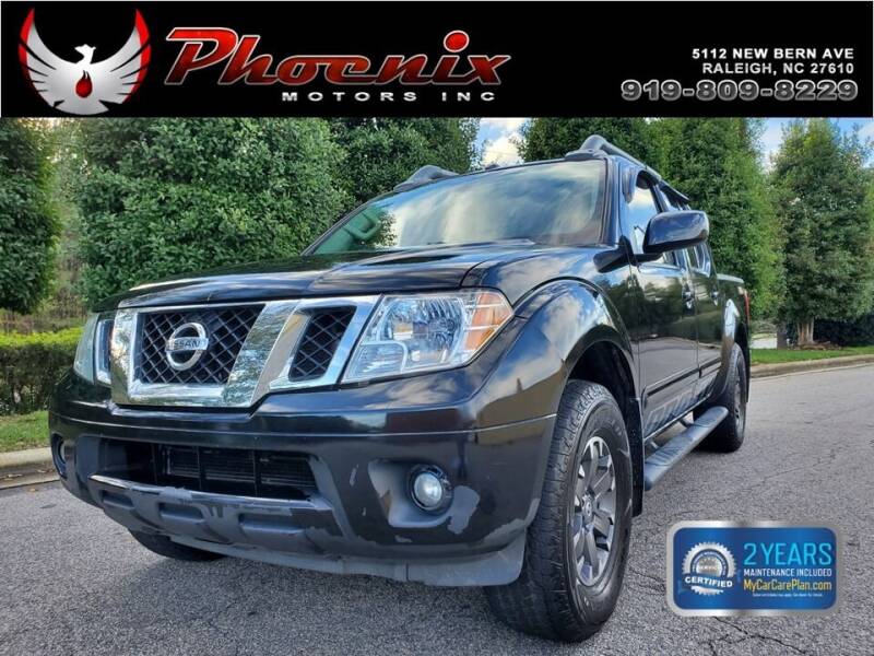 2017 Nissan Frontier for sale at Phoenix Motors Inc in Raleigh NC