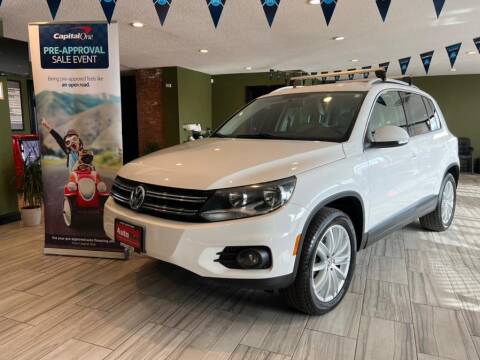 2012 Volkswagen Tiguan for sale at AutoMax in West Hartford CT